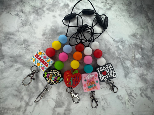 Teacher Themed Freshie Hangers
