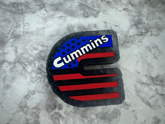 Cummins w/ American Flag