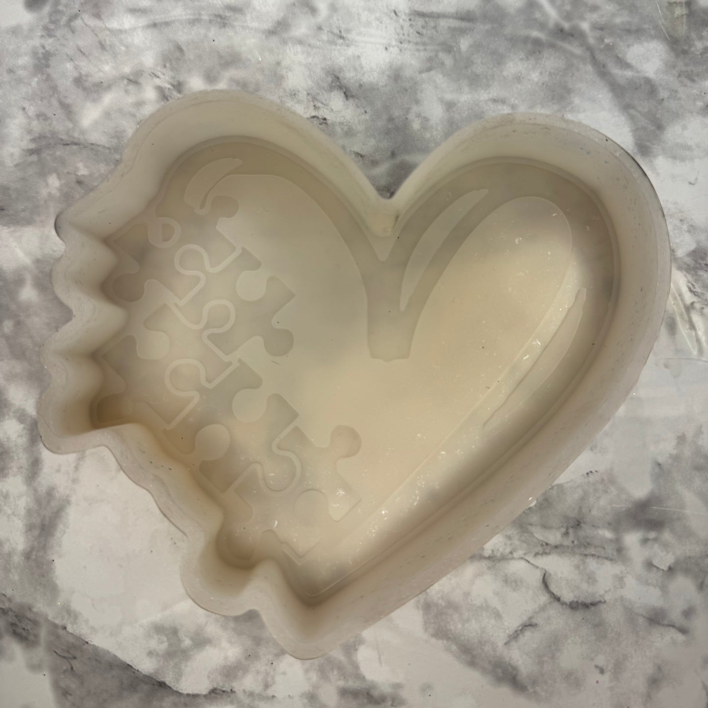 Heart w/ Puzzle Pieces (autism related)