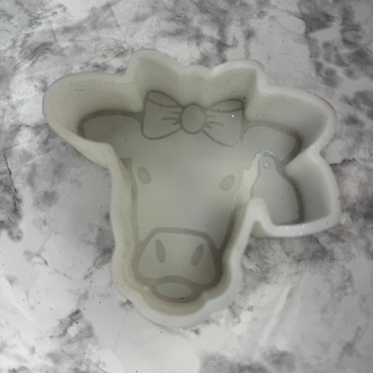 Cow Head w/ Bow & Ear Tag