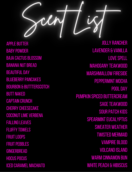 Scent List